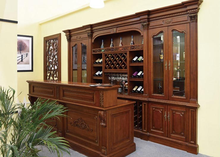 實(shí)木酒柜系列