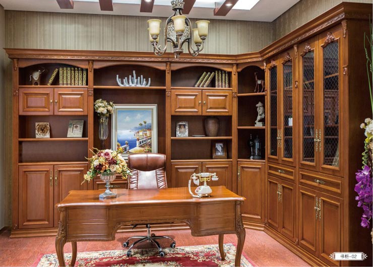 實(shí)木書柜系列